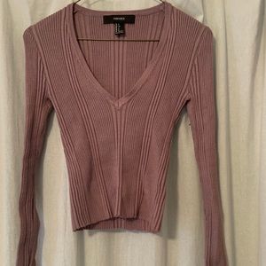 Forever 21 ribbed long sleeve